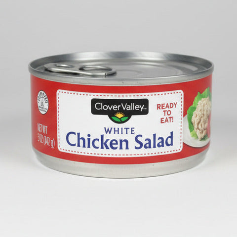 8 CANS Clover Valley White Chicken Salad 4.5 Oz Can Sandwich Breast Meat