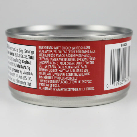 8 CANS Clover Valley White Chicken Salad 4.5 Oz Can Sandwich Breast Meat