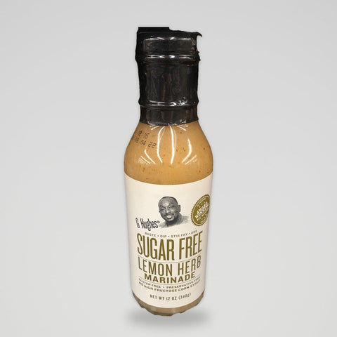 G Hughes Sugar Free Lemon Herb Marinade, 12 oz