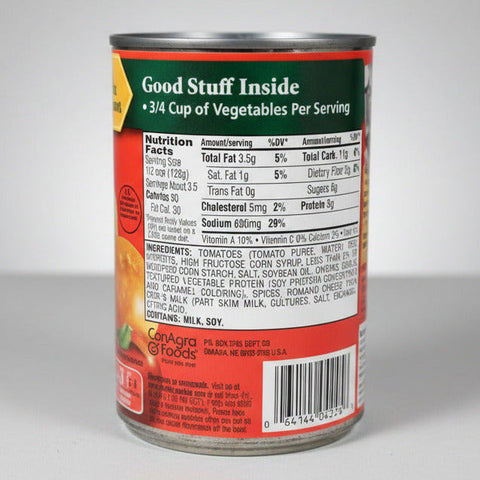 6 Cans of Chef Boyardee Spaghetti Sauce with meat, 15 oz