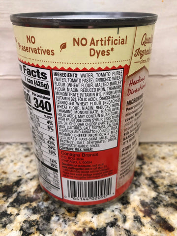 6 Cans of Chef Boyardee Cheese Ravioli in Tomato Sauce Microwave Pasta, 15 oz