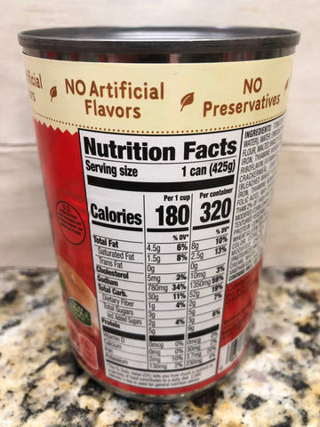6 Cans of Chef Boyardee Overstuffed Beef Ravioli in Tomato Sauce Pasta, 15 oz