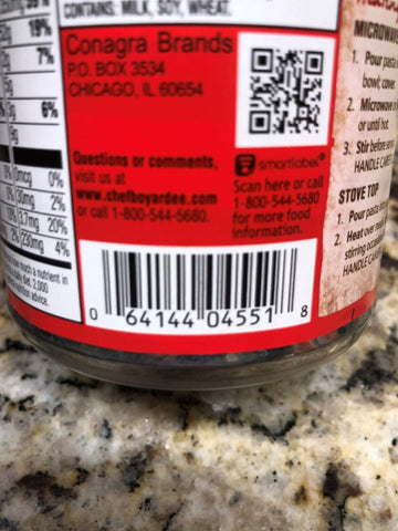 6 Cans of Chef Boyardee Overstuffed Beef Ravioli in Tomato Sauce Pasta, 15 oz