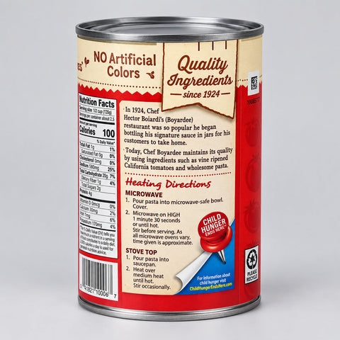 6 CANS Chef Boyardee Mini Beef Ravioli and Meatballs Pasta 15 Oz Can