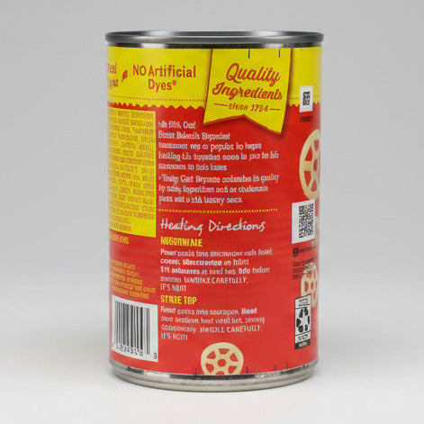 6 CANS Chef Boyardee Pasta in Butter Sauce 15 Oz Can Wheels