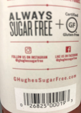 G Hughes Sugar Free Ketchup, 13 oz