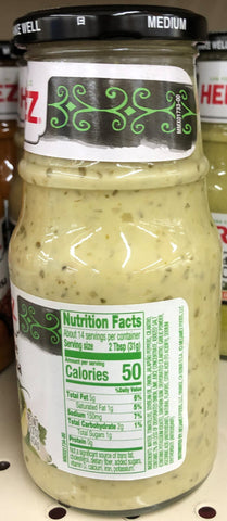 Herdez Medium Cilantro Lime Salsa Cremosa Dip, 15.7 oz