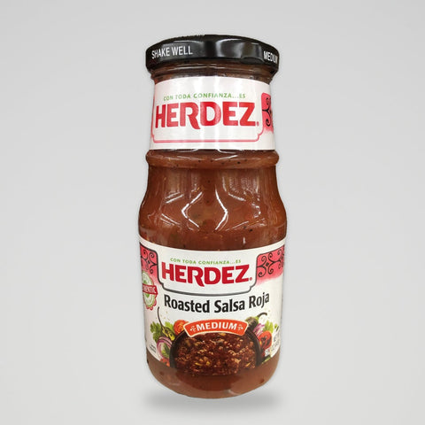 Herdez Medium Roasted Salsa Roja, 15.7 oz