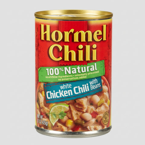 Hormel 100% Natural White Chicken Chili With Beans, 15 oz
