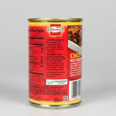 4 CANS Hormel Chili Turkey with Beans 15 oz Hamburger Sauce Hot Dog