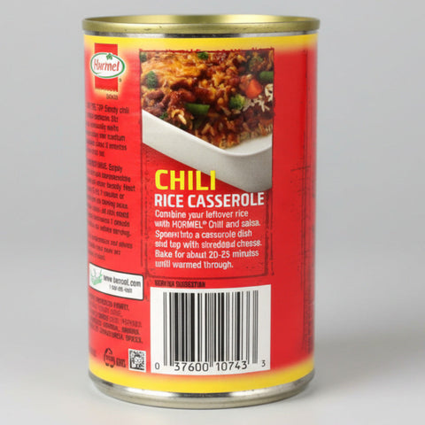 4 CANS Hormel Chili Turkey with Beans 15 oz Hamburger Sauce Hot Dog