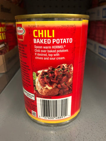 Hormel Chili Chunky Beef No Beans, 15 oz