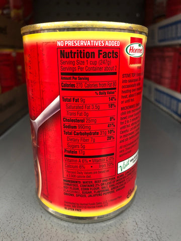 Hormel Chili with Beans, 15 oz