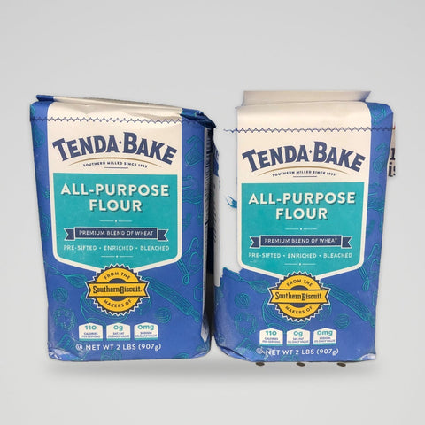 2 Bags of Southern Biscuit Tenda-bake All Purpose Flour, 2 lb