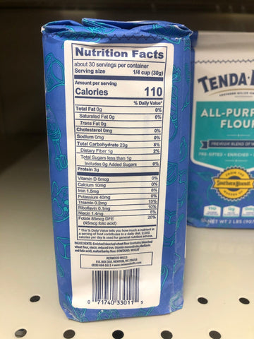 2 Bags of Southern Biscuit Tenda-bake All Purpose Flour, 2 lb