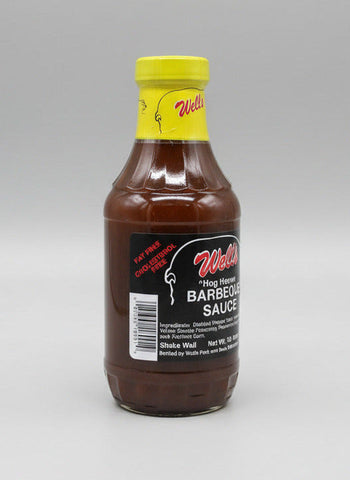 2 Bottles of Wells Hog Heaven Barbecue Sauce, 18 oz