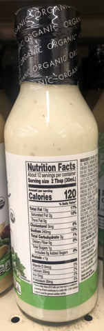 Nature's Promise Organic Buttermilk Ranch Salad Dressing, 12 oz