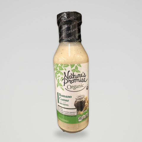 Nature's Promise Organic Romano Caesar Salad Dressing 12 oz Bottle