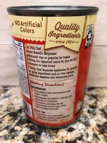 6 Cans Chef Boyardee Overstuffed Italian Sausage Ravioli Pasta 15 Oz