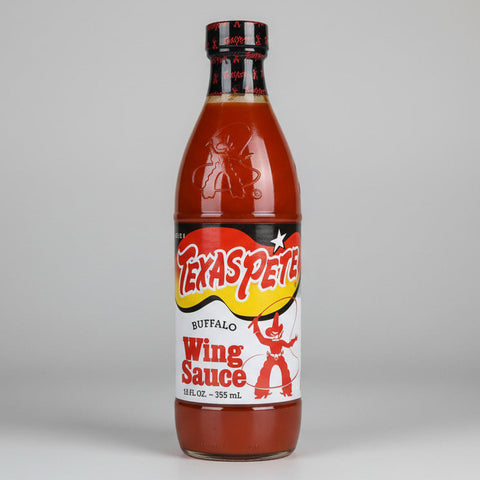 3 BOTTLES Texas Pete Buffalo Wing Sauce Dip 12 Oz Chicken Hot Vinegar Pepper