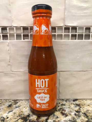 4 BOTTLES Taco Bell HOT Sauce 7.5 oz chips burritos enchilada FREE SHIP