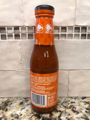 4 Bottles of Taco Bell Hot Sauce, 7.5 oz