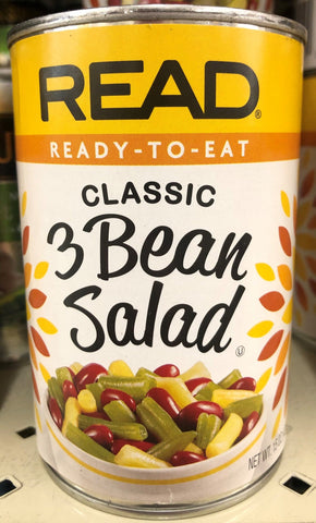 6 Cans Read Ready to Eat 3 Beans Salad 15 oz Can