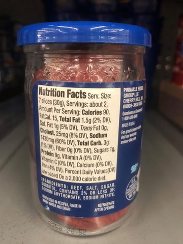 6 Jars Armour Star Chipped Sliced Beef Dried 2.25 oz