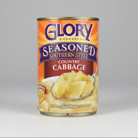 6 CANS Glory Foods Seasoned Southern Style Country Cabbage 15 Oz can