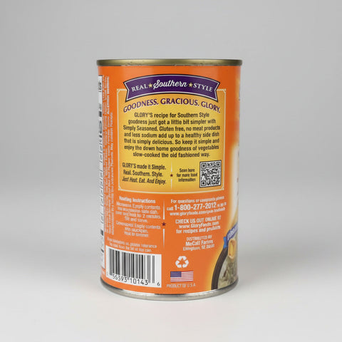 6 CANS Glory Foods Seasoned Southern Style Mixed Greens 14.5 Oz can