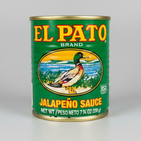 8 CANS El Pato Green Jalapeno Sauce 7.75 oz can Burrito Taco Mexican Salsa