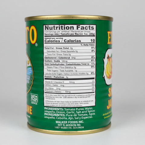 8 CANS El Pato Green Jalapeno Sauce 7.75 oz can Burrito Taco Mexican Salsa