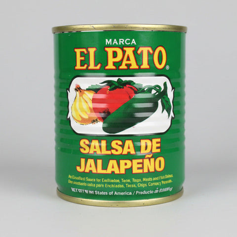 8 CANS El Pato Green Jalapeno Sauce 7.75 oz can Burrito Taco Mexican Salsa
