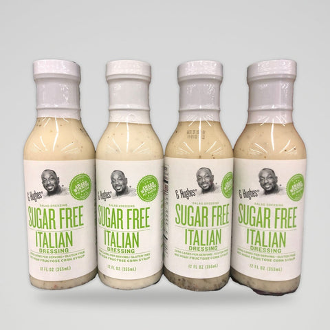 G Hughes Sugar Free Italian Salad Dressing, 12 oz