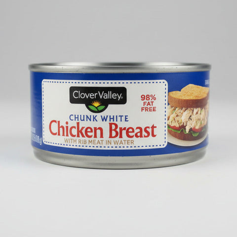 8 CANS Clover Valley Chunk White Chicken Breast 10 Oz Can Salad Meat