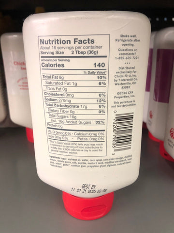 4 Bottles of Chick-fil-a Polynesian Sauce, 16 oz