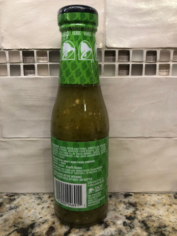 Taco Bell Verde Salsa Sauce, 7.5 oz