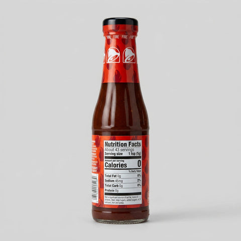Taco Bell Fire Sauce, 7.5 oz