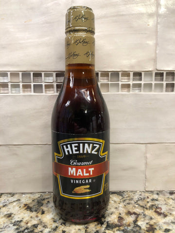 2 Bottles Heinz Gourmet Malt Vinegar 12 oz Old English Fish & Chips