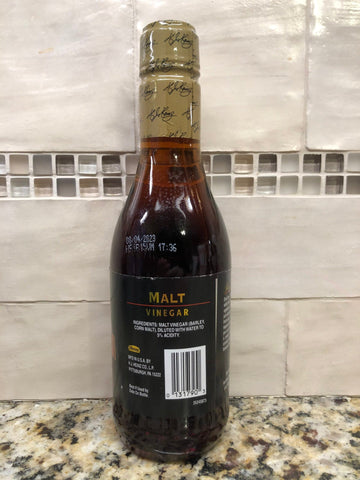 2 Bottles Heinz Gourmet Malt Vinegar 12 oz Old English Fish & Chips