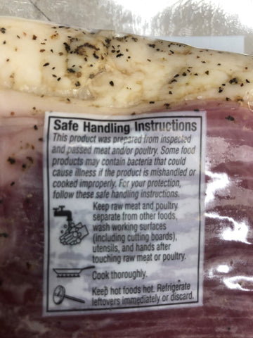 Hobes Country Pork Chunk Sliced Side Meat 12 Oz