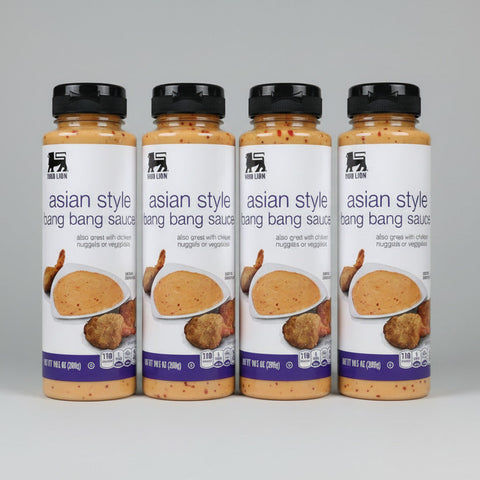 4 BOTTLES Asian Style Bang Bang Sauce 10.5 oz Bottle BoneFish Shrimp Chicken