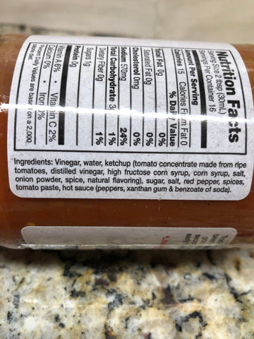 3 Bottles of Big M's Hot & Thick BBQ Sauce, 18 oz