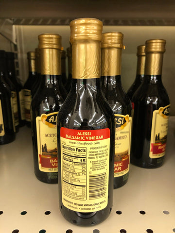 3 Bottles of Alessi di Modena Balsamic Vinegar, 8.5 oz