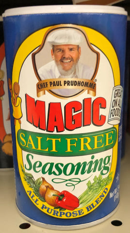 Chef Paul Prudhomme Seasoning Blends Salt Free Seasoning 5 oz