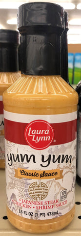 3 BOTTLES Laura Lynn Yum Yum White Sauce Japanese Steak House Shrimp Hibachi