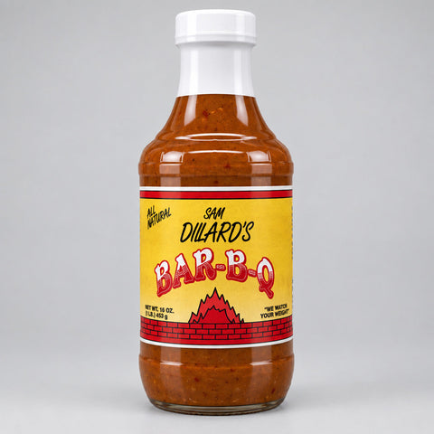 2 Bottles of Sam Dillard's Bar-B-Q Sauce, 16 oz