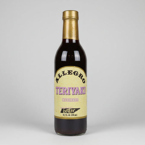 2 Bottles of Allegro Teriyaki Marinade Sauce, 12.7 oz
