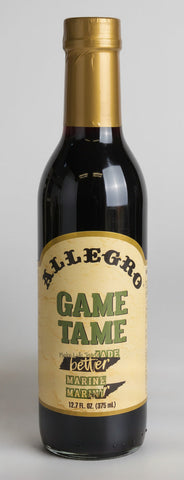 2 BOTTLES Allegro Game Tame Marinade Sauce 12.7 oz Deer Boar Meat Fish