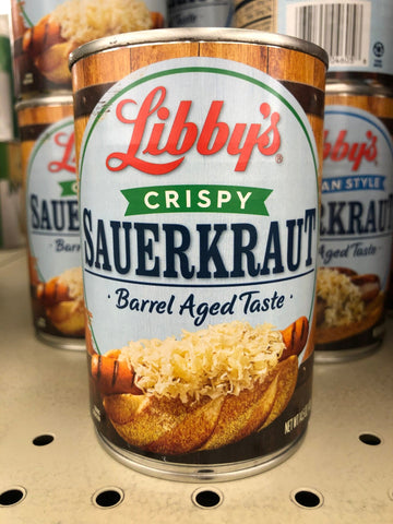 4 Cans of Libbys Crispy Sauerkraut, 14.5 oz